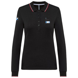 Polo manches longues femme