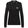 Polo manches longues femme